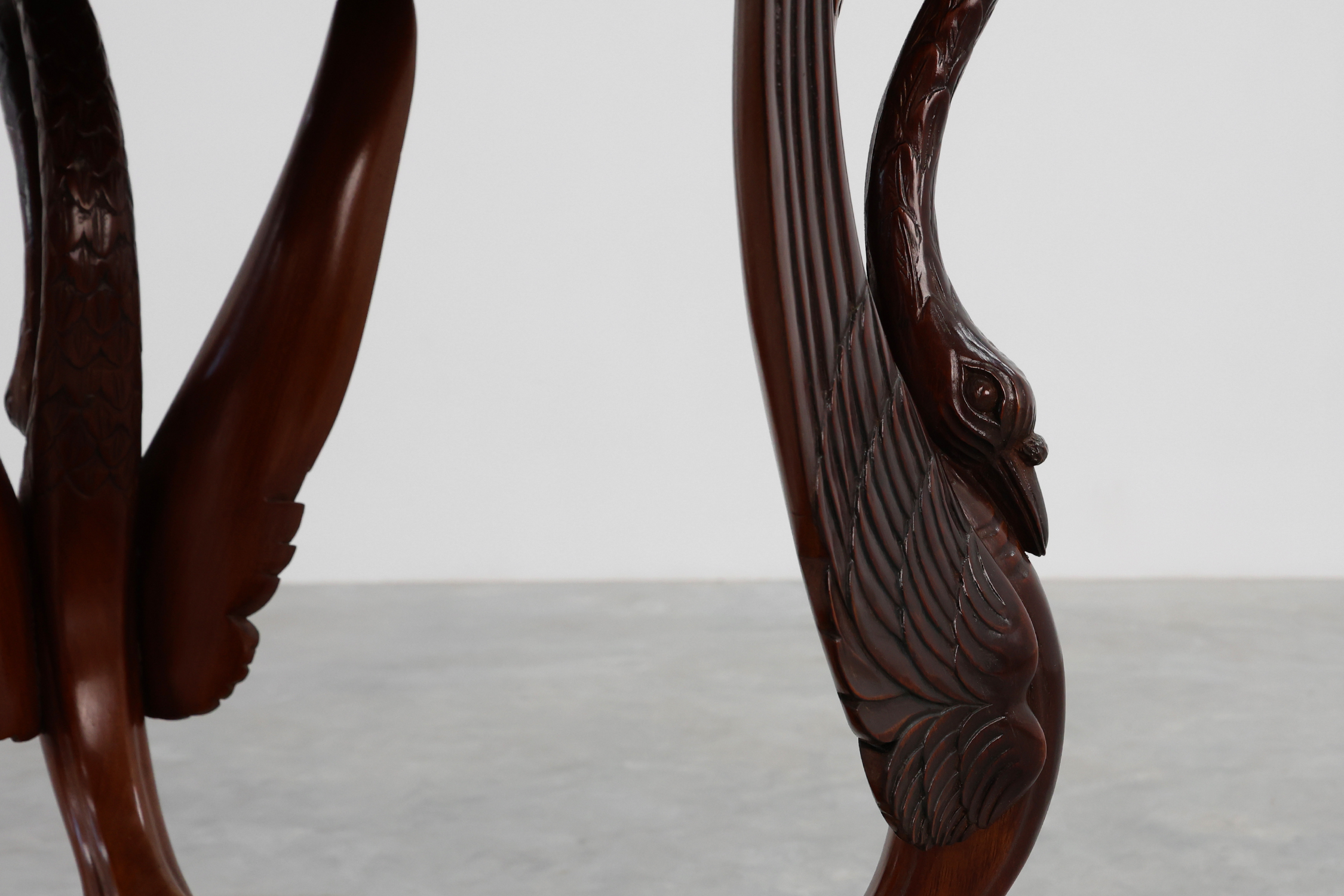 French Empire Side Table in Carved Wood, circa 1850thumbnail